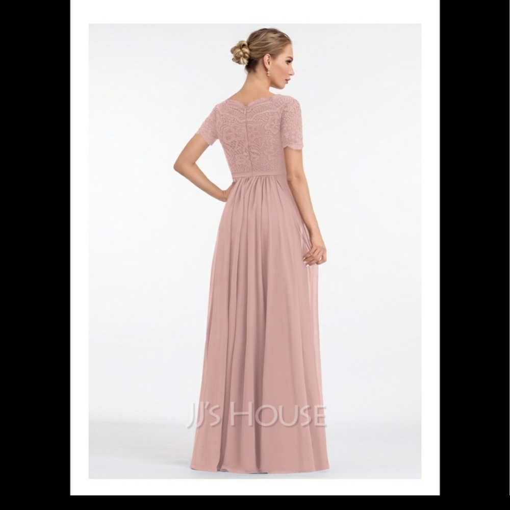 JJ’s House Dusty Rose Floor Length Dress, Size 16W